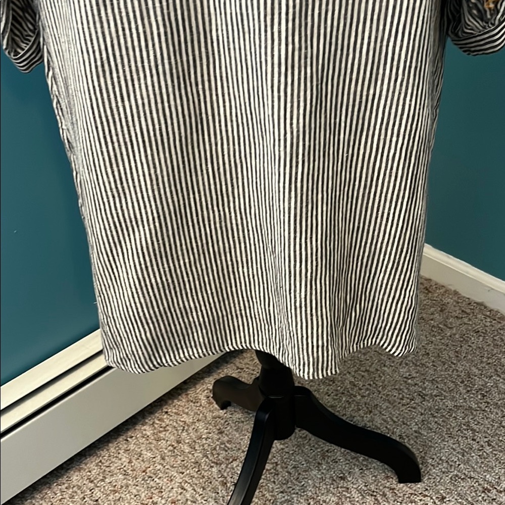 Anthropologie Feather Bone Lindsey Embroidered Tunic Dress Size Large - Picture 6 of 13